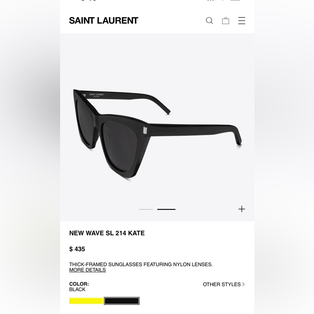 YSL sunglasses - Picture 7 of 7